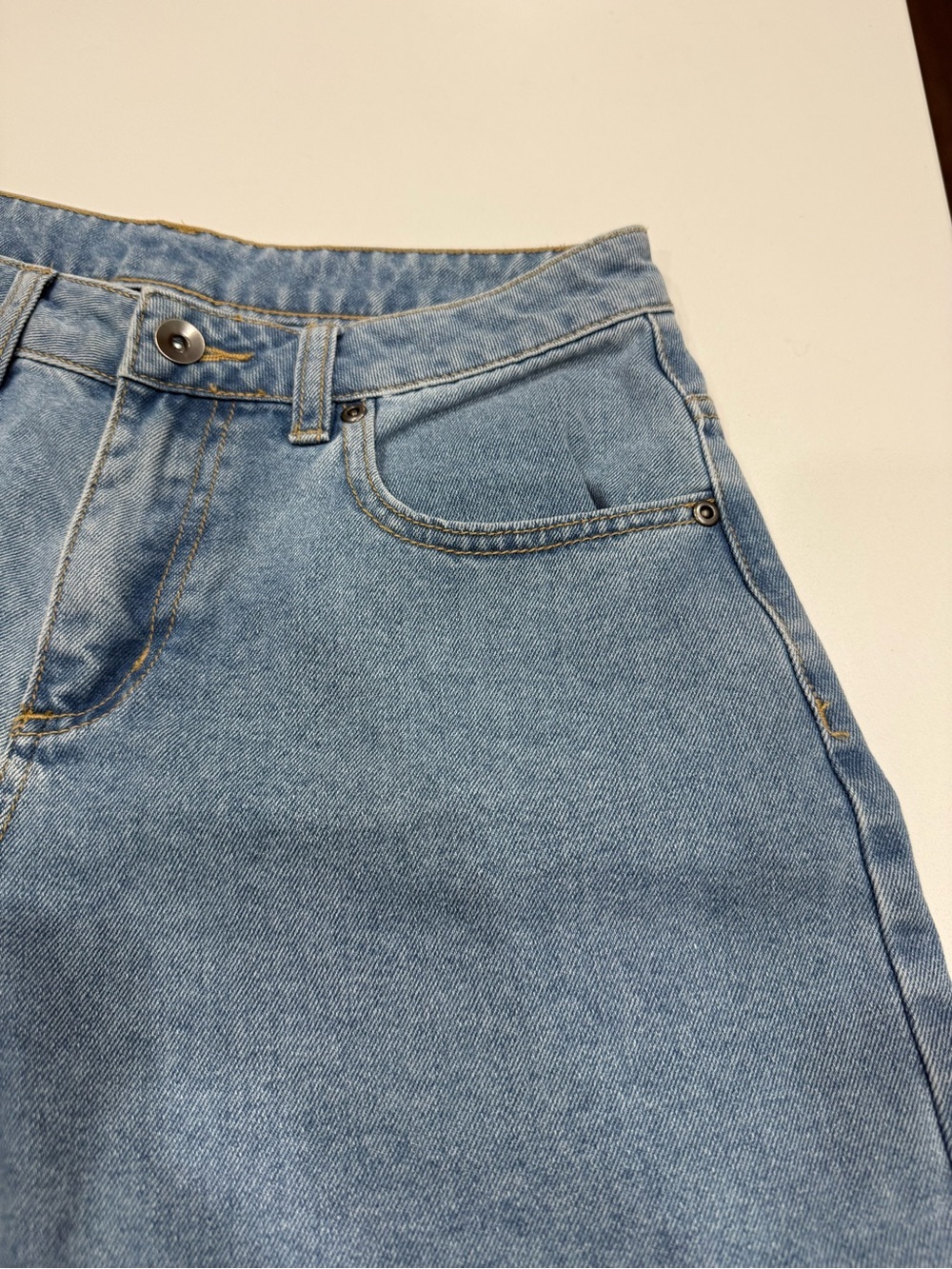 Her Universe My Neighbor Totoro Denim Shorts Blue High Rise Size 5 Hot Topic - Picture 3 of 7